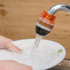 Wasserhahnfilter mit Mineralperlen für sauberes und gefiltertes Leitungswasser
