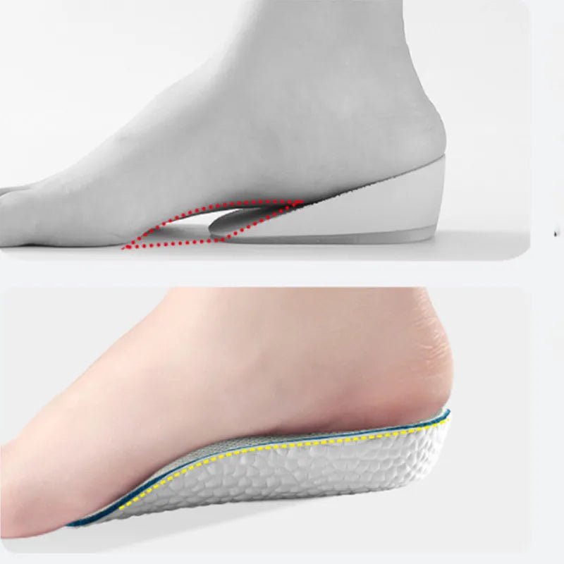 ELEVASTEP – Unsichtbare orthopädische Einlegesohlen für Komfort