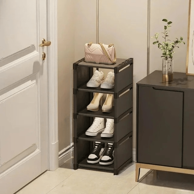 SchuhEcke Regal – Stapelbares Schuhregal Für Ecken – Platzsparende Organisation Mit Stil – Wohnish