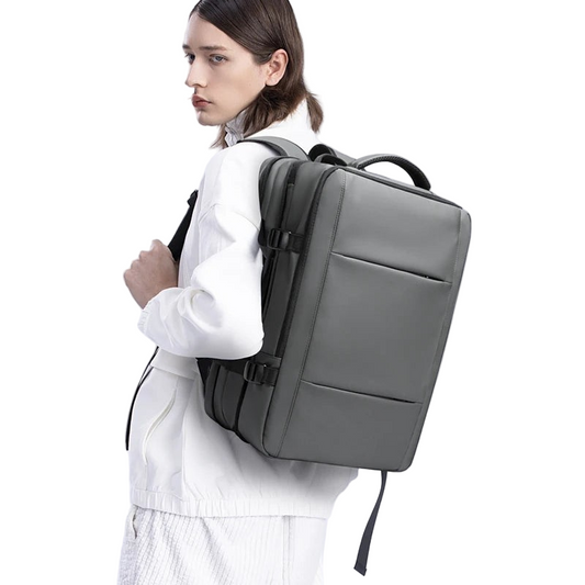 URBANFORM Sac à dos – Sac à dos professionnel pour hommes avec port USB et compartiment pour ordinateur portable