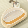 MeowHaven Nest – Stilvolles Katzenbett mit Kratzfläche & Kuschelkissen