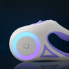 AutoLeash Glow – Guinzaglio automatico per cani con luce LED per passeggiate di giorno e di notte