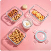 Glas-Frischhaltedosen Set – Luftdichte Aufbewahrungsbehälter mit Deckel für Küche & Meal Prep