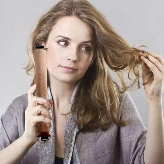 Schonendes Haarwickler-Set ohne Hitze