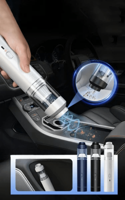 DUSTMATE – Kabelloser Handstaubsauger für mühelose Auto- & Haushaltsreinigung