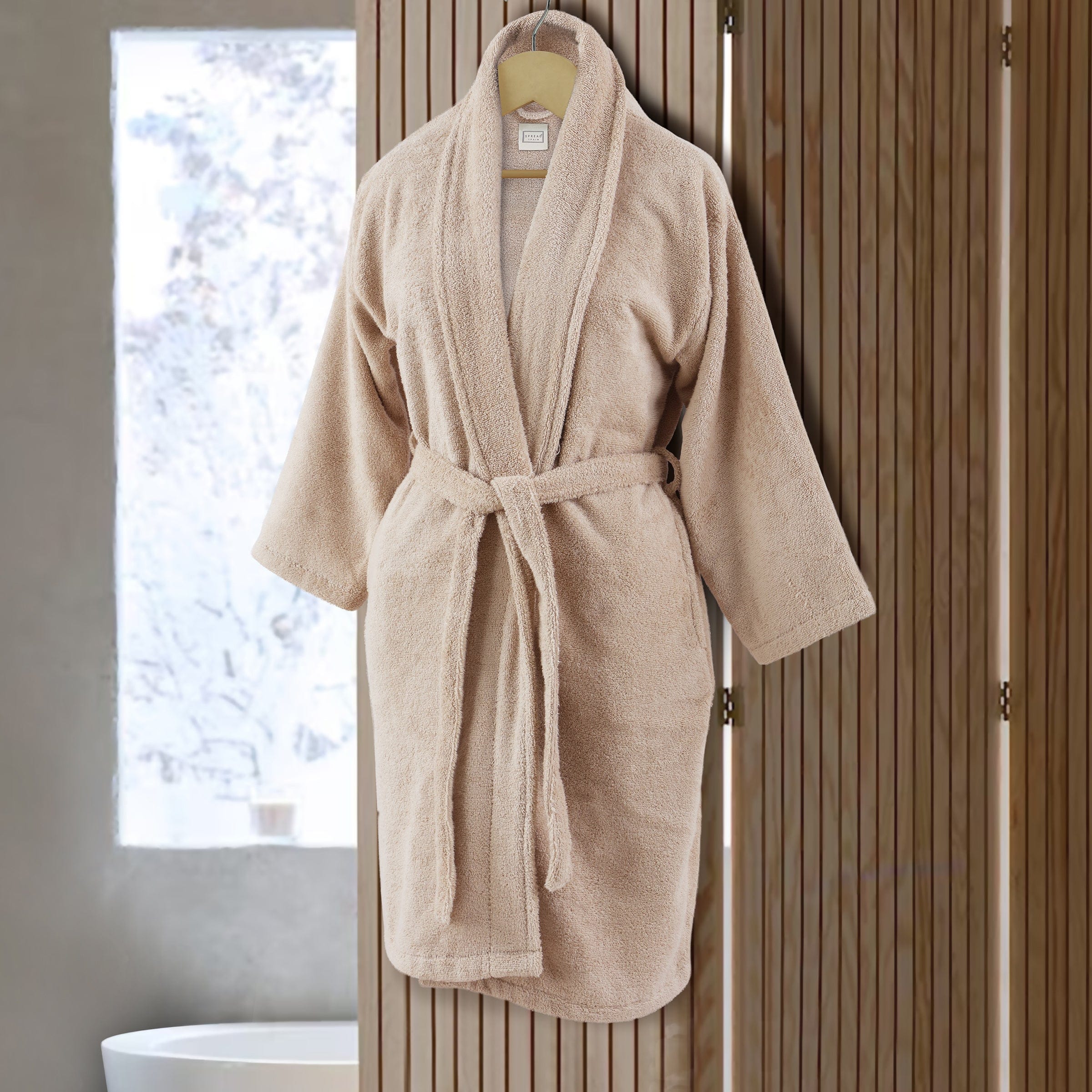 Serenique Spa Baumwollbademantel – Luxus & Komfort für Zuhause