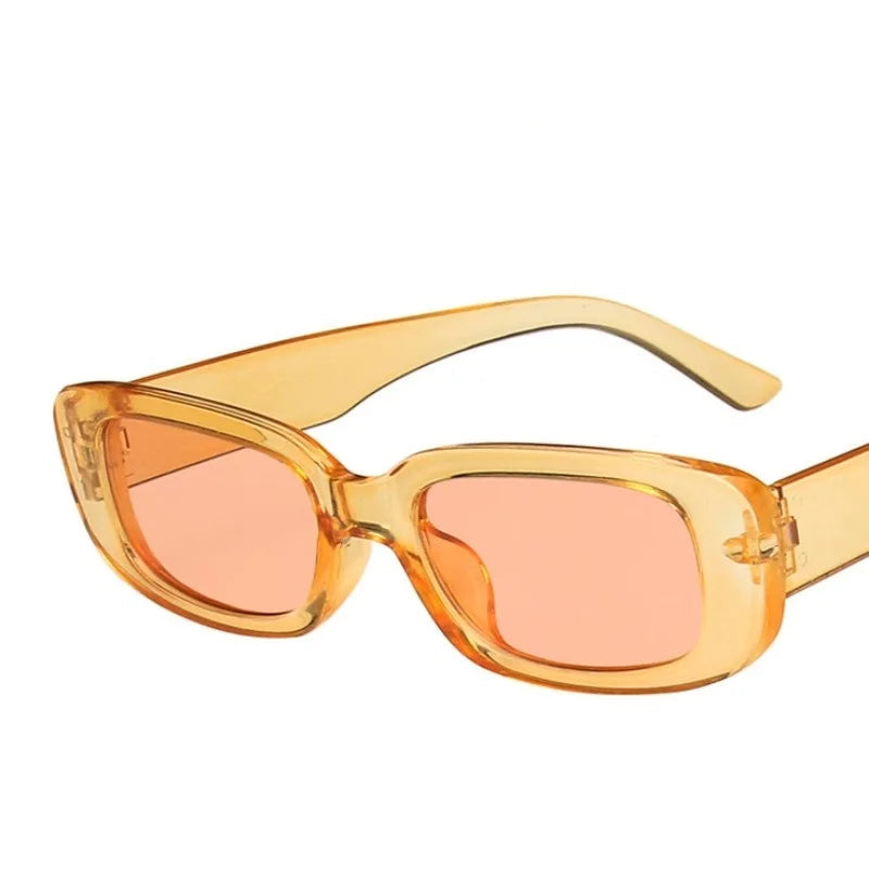 Vintage Shade – Lunettes de soleil rectangulaires pour femmes au style rétro avec protection UV400