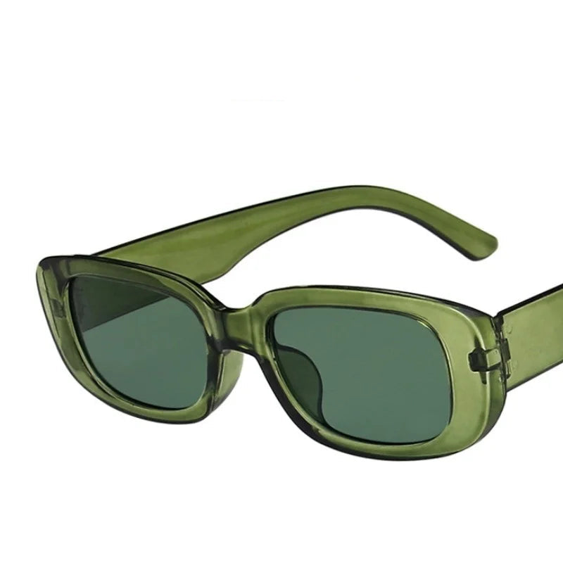 Vintage Shade – Lunettes de soleil rectangulaires pour femmes au style rétro avec protection UV400