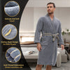 NoirLounge – Eleganter Herren Bademantel aus Samt mit Unterwäsche-Set
