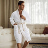 NoirLounge – Eleganter Herren Bademantel aus Samt mit Unterwäsche-Set