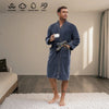 NoirLounge – Eleganter Herren Bademantel aus Samt mit Unterwäsche-Set