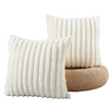 VeluraSoft – Federa decorativa ultra morbida 45×45 cm in peluche