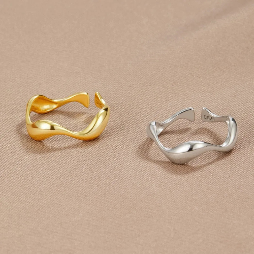 MARILUX – Anillo ajustable con diseño oceánico
