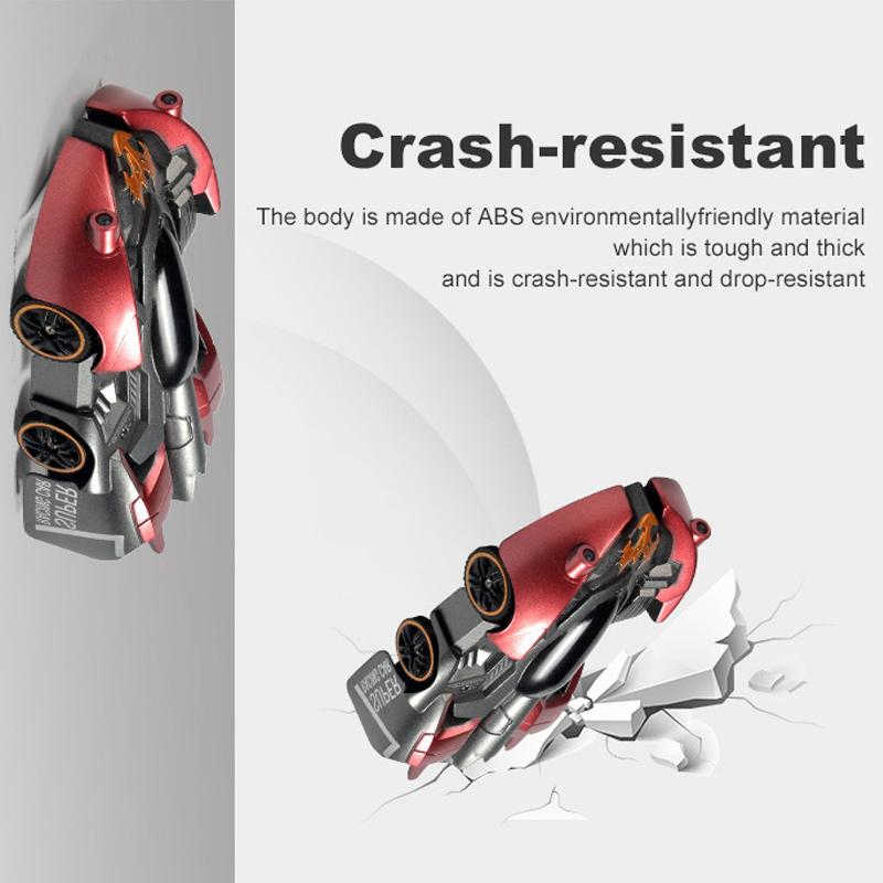 GRAVIX – Coche RC de acrobacias con conducción en paredes y techo