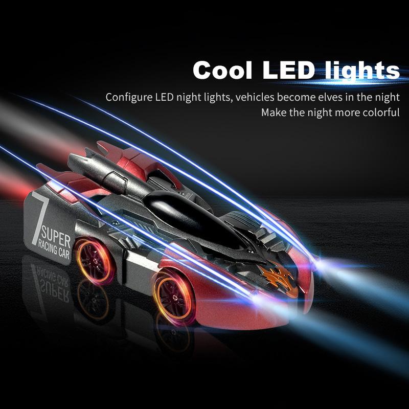 GRAVIX – Coche RC de acrobacias con conducción en paredes y techo