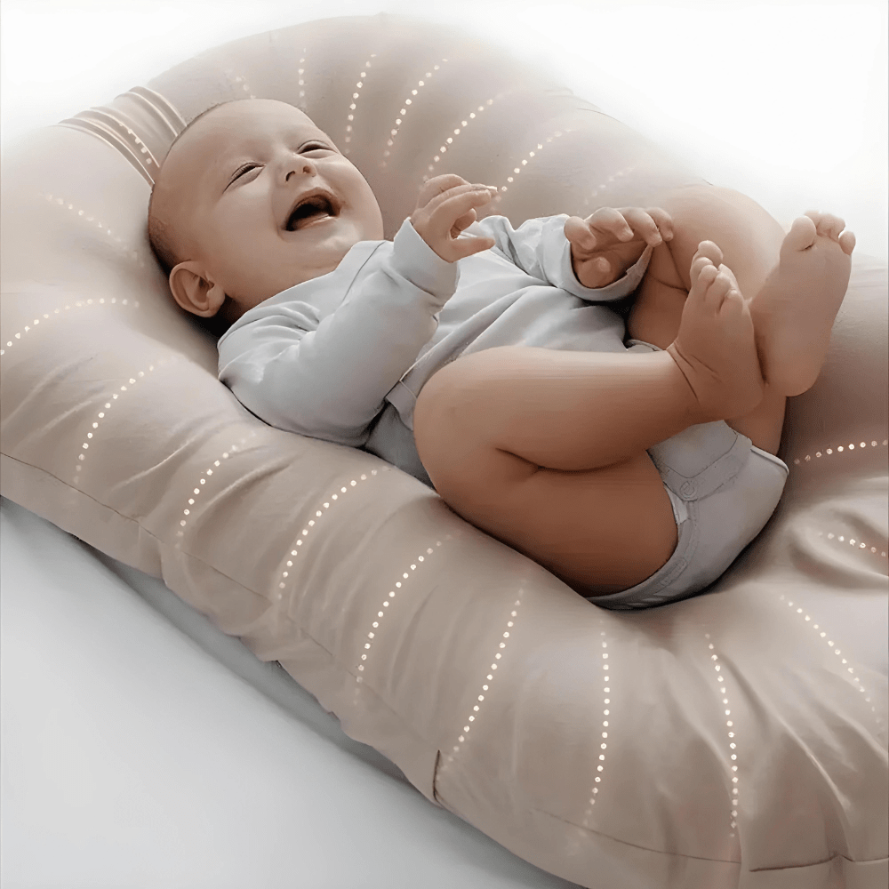 Vielseitiges orthopädisches Babykissen – Weiche, atmungsaktive Unterstützung für Neugeborene | Ergonomisches Memory Foam-Kissen für eine gesunde Kopf- und Nackenausrichtung 1