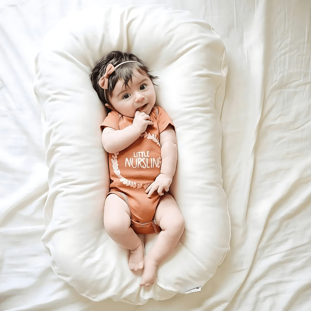Vielseitiges orthopädisches Babykissen – Weiche, atmungsaktive Unterstützung für Neugeborene | Ergonomisches Memory Foam-Kissen für eine gesunde Kopf- und Nackenausrichtung 2