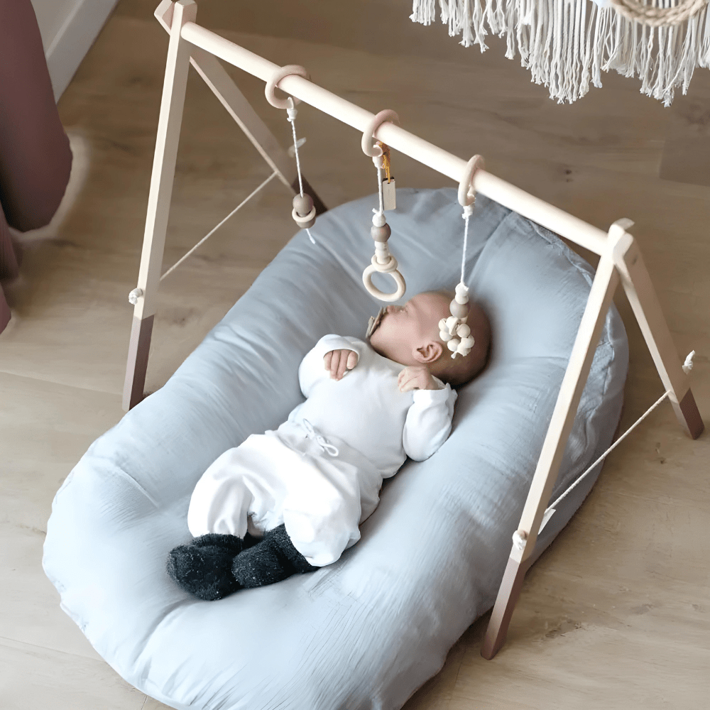 Vielseitiges orthopädisches Babykissen – Weiche, atmungsaktive Unterstützung für Neugeborene | Ergonomisches Memory Foam-Kissen für eine gesunde Kopf- und Nackenausrichtung 3