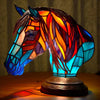 VitraFauna Lampe d'art – Lampe de table artistique avec motif animalier pour des accents élégants