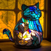 VitraFauna Lampe d'art – Lampe de table artistique avec motif animalier pour des accents élégants