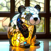VitraFauna Lampe d'art – Lampe de table artistique avec motif animalier pour des accents élégants