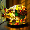 VitraFauna Lampe d'art – Lampe de table artistique avec motif animalier pour des accents élégants