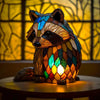 VitraFauna Lampe d'art – Lampe de table artistique avec motif animalier pour des accents élégants