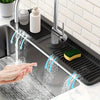 WATERWISE - 24-Zoll Spülbeckenmatte mit Schnellablauf und verstellbarem Loch 0