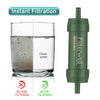 Westtune Paille Filtrante à Eau – Mini Filtre à Eau Portable pour Camping & Randonnée