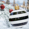 Wetterfeste Weihnachtskugeln 60 cm - Aufblasbare Christbaumkugeln aus PVC, Set für Innen- und Außendekoration 6