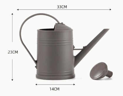 ZINC Gießkanne – Klassische Metall-Gießkanne mit 8 Liter Fassungsvermögen