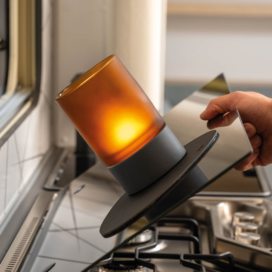 Magnet Lantern COGNAC incl. Placemat