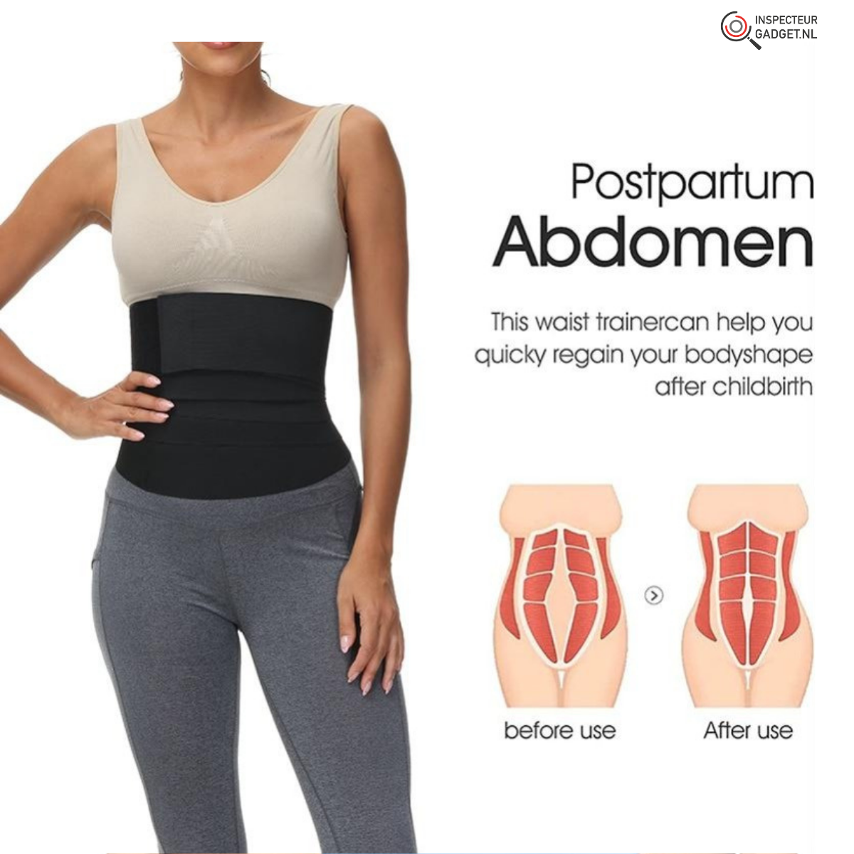 Wonder Waistband – Bande de taille sculptante pour une silhouette affinée