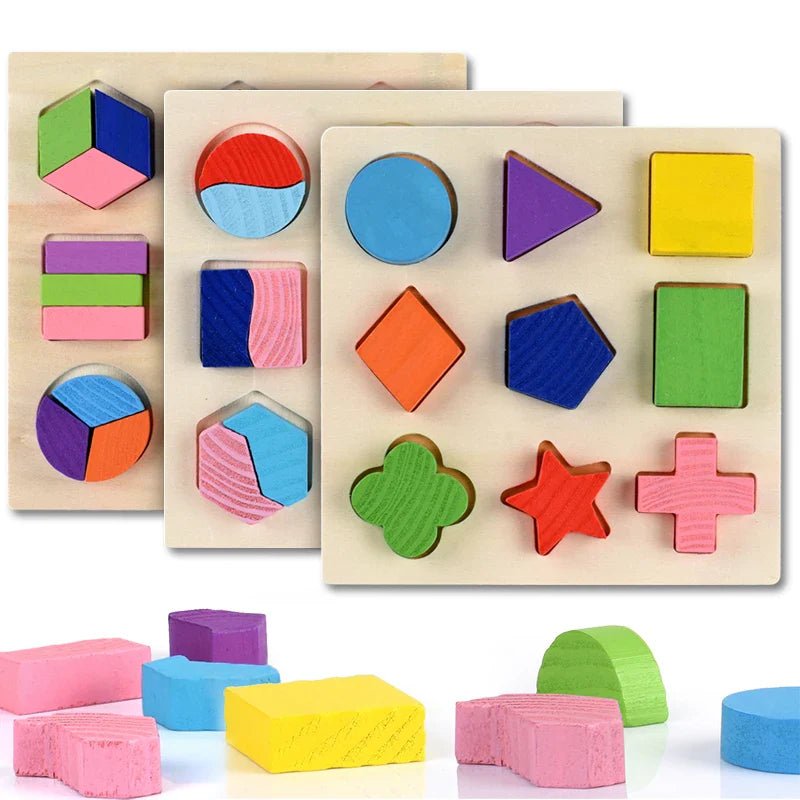 BLOCKYWON – Montessori Form- & Farblern-Puzzle