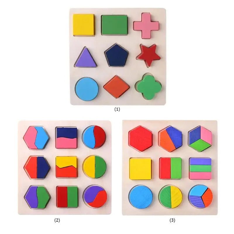 BLOCKYWON – Montessori Form- & Farblern-Puzzle