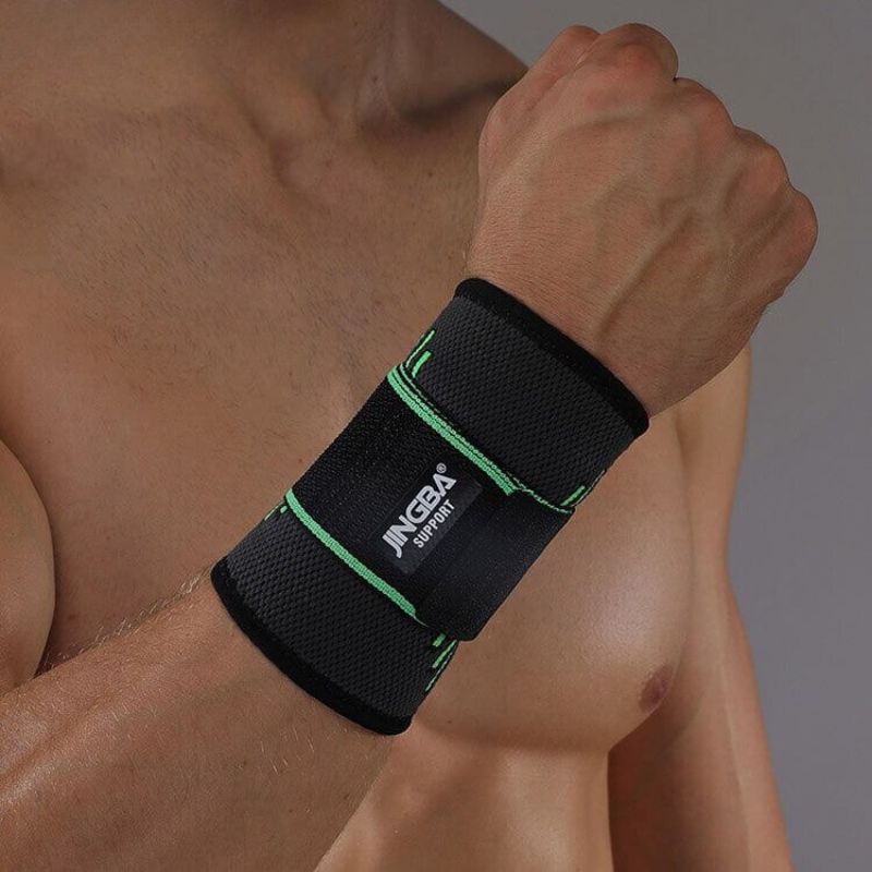 WristRelief 3D – Fascia per polso con compressione 3D e chiusura in velcro regolabile