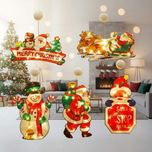 XMASGLO – Weihnachtsfensterdekoration 1