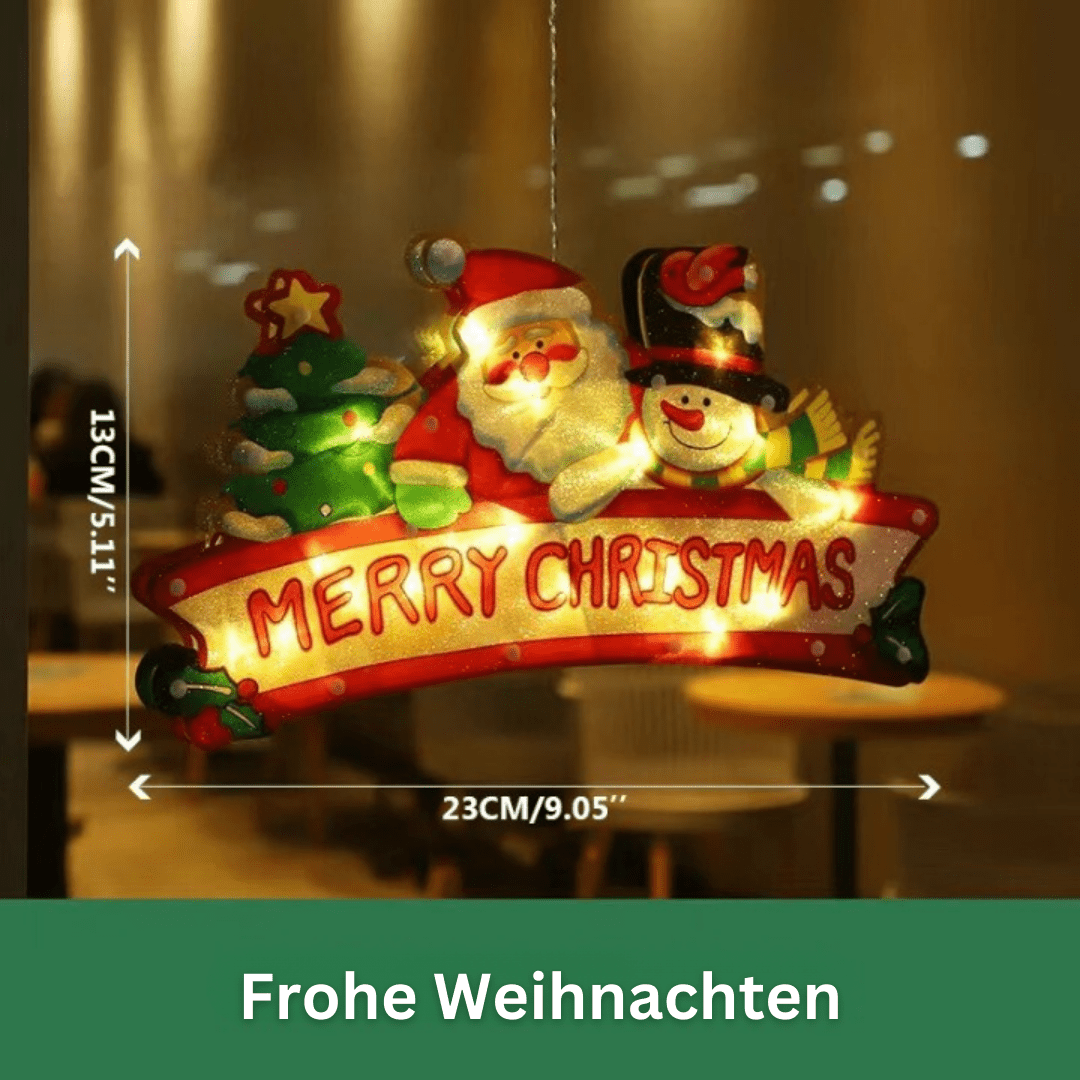 XMASGLO – Weihnachtsfensterdekoration 5