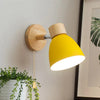 YADIEL LAMPADA DA PARETE – Lampada da parete nordica in legno con interruttore a tirante