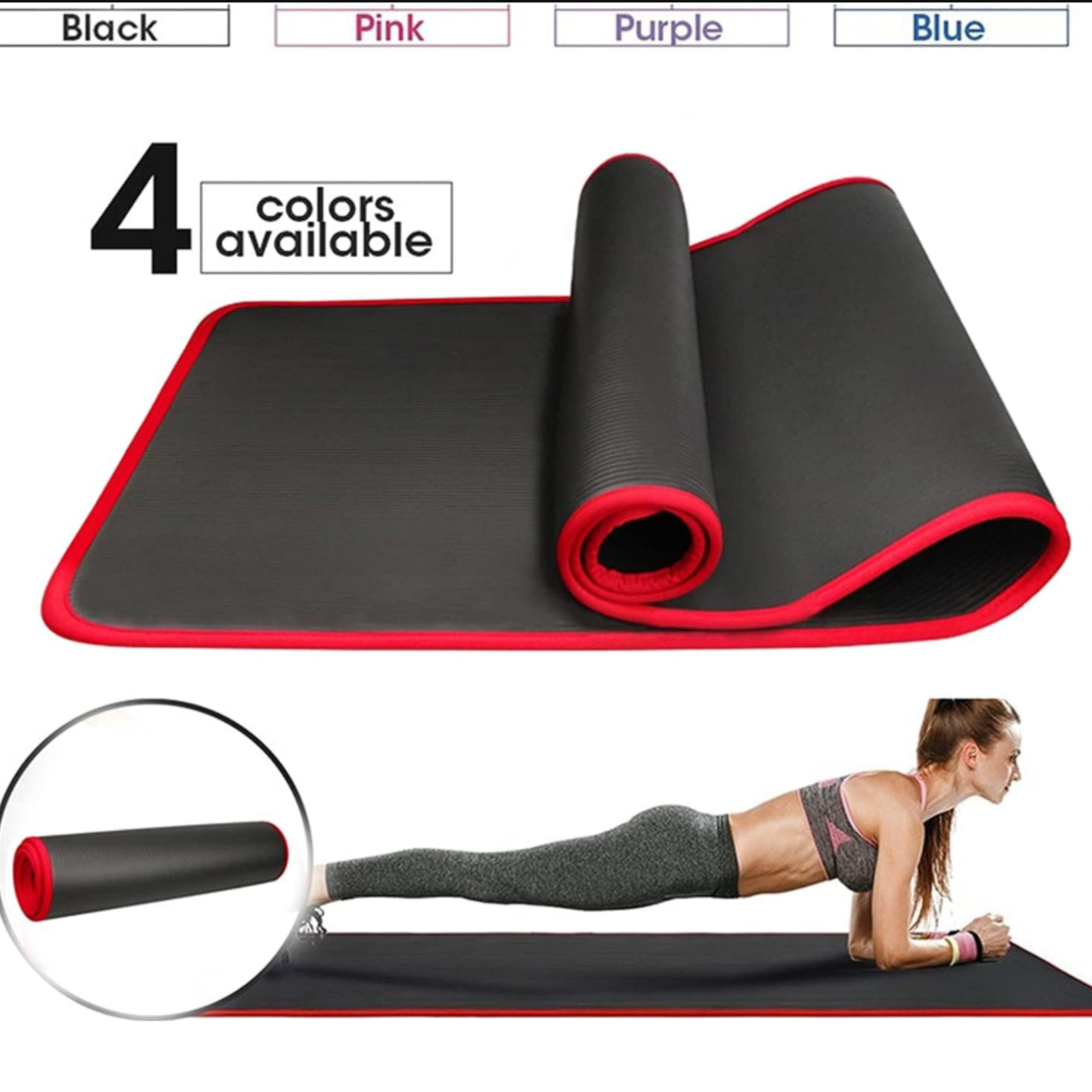 ZENFLEX – Extra Thick Yoga Mat with Anti-Slip Technology 4