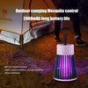 LumiGuard lámpara portátil para eliminación de mosquitos | Trampa de insectos UV silenciosa para protección en interiores y exteriores