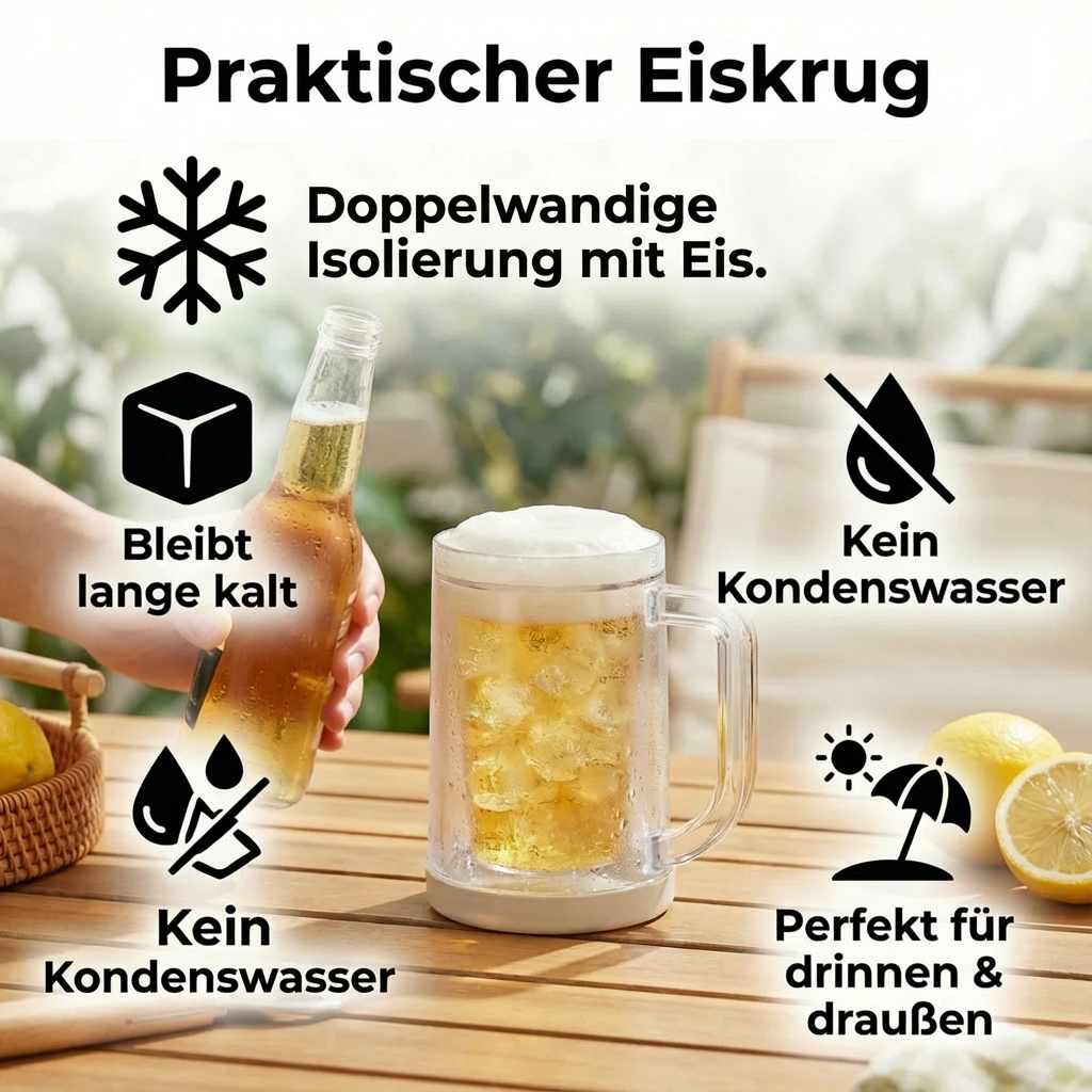 Praktischer Eiskrug