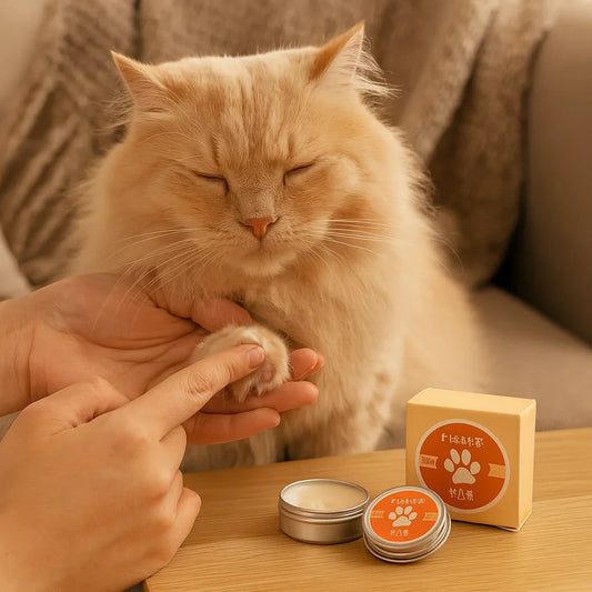Pfotenpflege Creme für Katzen