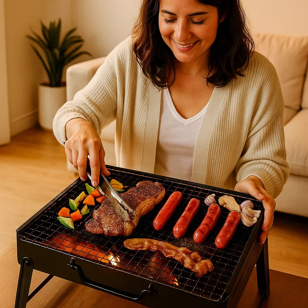 Praktisches Grillnetz - Leicht zu Reinigen!