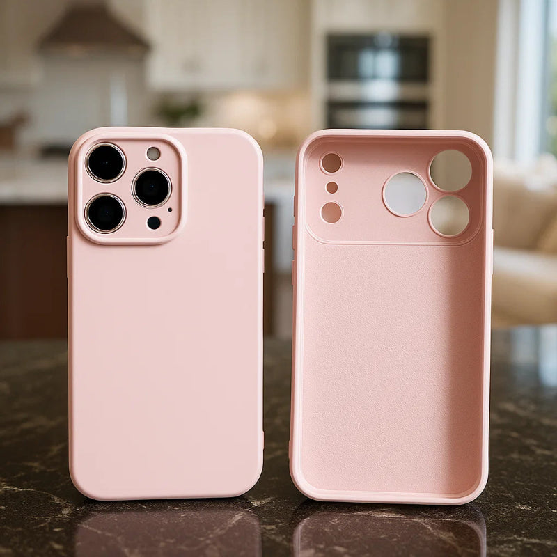 FARBSPIEL – Funda de silicona colorida y resistente a los golpes para la serie iPhone 16 y 17