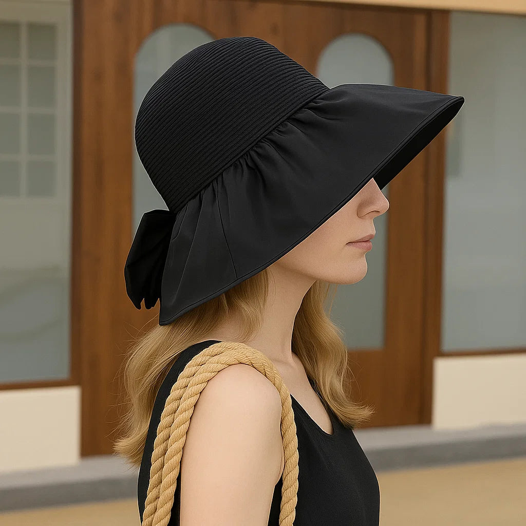 ELEGANCEBRIM – Eleganter Sonnenhut für stilvollen UV-Schutzr Krempe für UV-Sonnenschutz