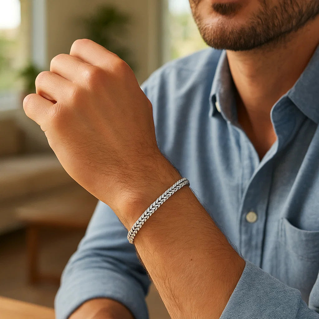 KONTURBAND – Verstellbares Edelstahlarmband für perfekte Passform