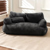 FluffyComfort - Canapé pour animaux de compagnie luxueux et doux pour une détente ultime