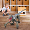 RaptorRush – Interaktiver Velociraptor – Dino-Spielzeug mit Licht, Sound & Fernbedienung