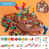 Mini Builder Tool Kit – 203-teiliges Konstruktionsspielzeug mit Mini-Bohrmaschine für Kinder ab 6 Jahren